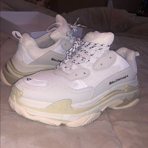 Balenciaga Triple S White/White